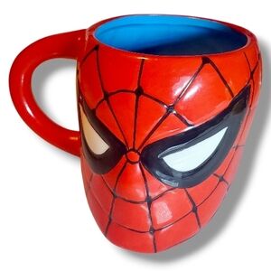 Spider-Man Ceramic Sculpted Mug Cup 20 Oz. Marvel Super Hero Coffee Mug Cute
